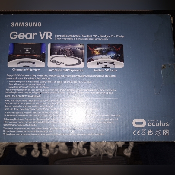 A Samsung Gear VR Compatible w/note5, S6edget,S6,S6edge,S7,S7edge Oculus - Picture 3 of 7